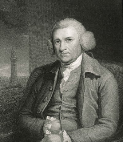 John Smeaton (1724-92) da Gallery of Portraits, publicado em 1833 de English School