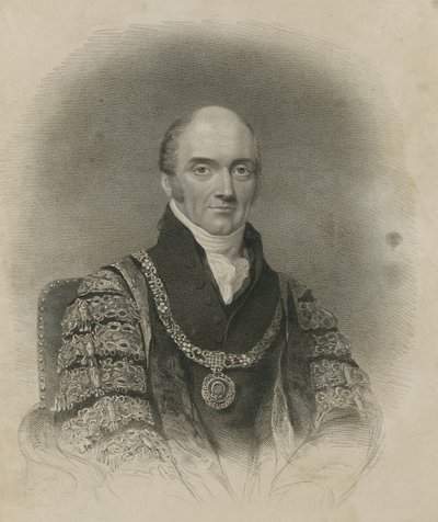 John Thomas Thorp, prefeito de Londres em 1815 de English School