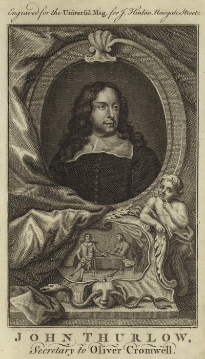John Thurlow, secretário de Oliver Cromwell de English School