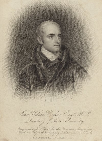 John Wilson Croker, estadista e autor irlandês de English School
