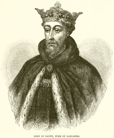João de Gaunt, duque de Lancaster de English School