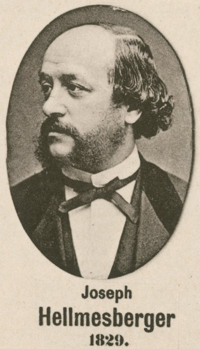 Joseph Hellmesberger (gravura) de English School