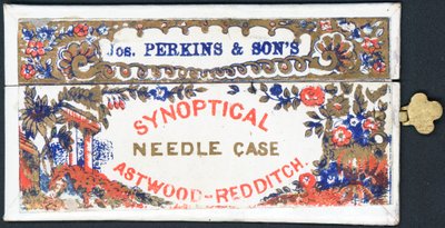 Caixa de Agulhas Sinopticas Joseph Perkins & Sons de English School