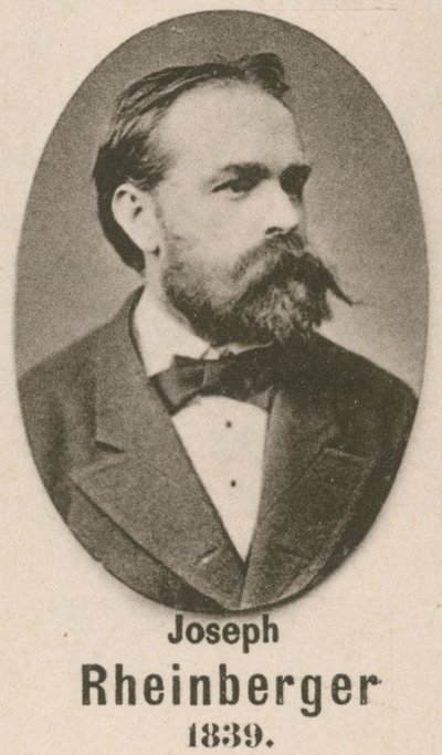 Joseph Rheinberger (gravura) de English School