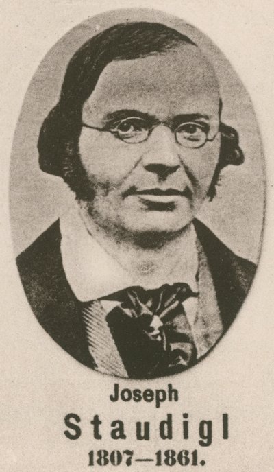 Joseph Staudigl (gravura) de English School