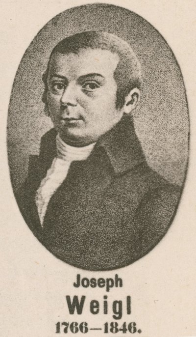 Joseph Weigl (gravura) de English School