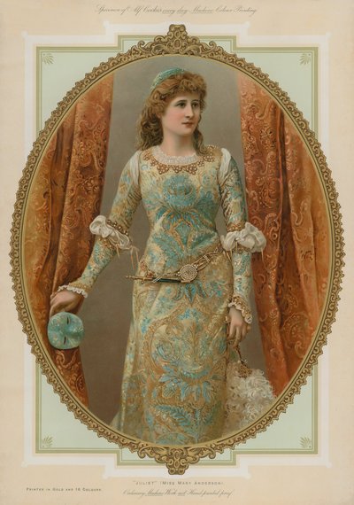 Juliet, senhorita Mary Anderson de English School