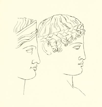 Juno e um antigo grego Ganimedes de English School
