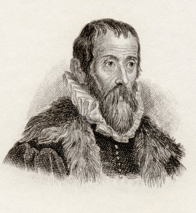 Justus Lipsius, do &39;Crabbes Historical Dictionary&39;, publicado em 1825 de English School