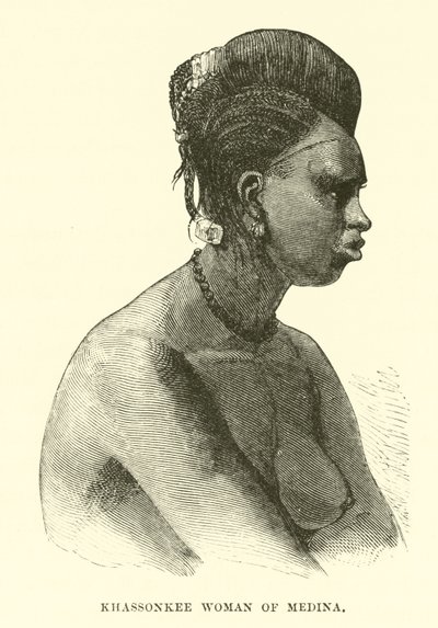 Khassonkee mulher de Medina de English School