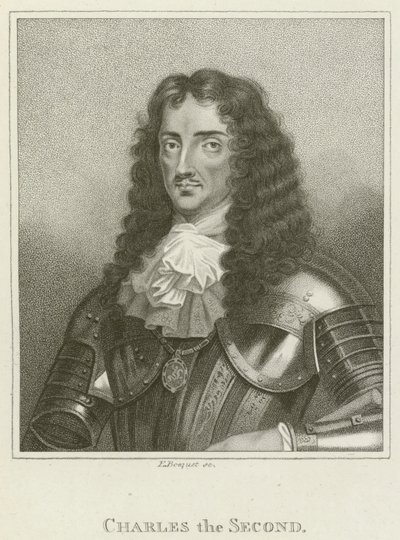 Rei Carlos II (gravura) de English School
