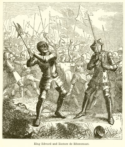 Rei Edward e Eustáquio de Ribeaumont de English School