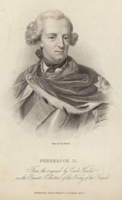 Rei Frederico II da Prússia de English School