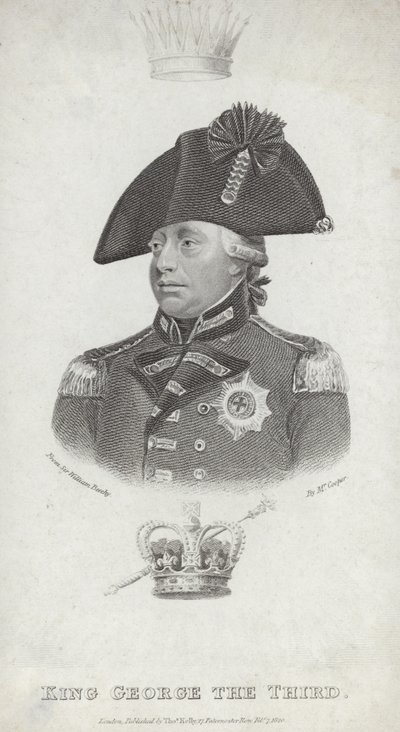 Rei George III da Grã-Bretanha e Irlanda de English School