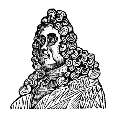 Rei Jorge I (xilogravura) de English School