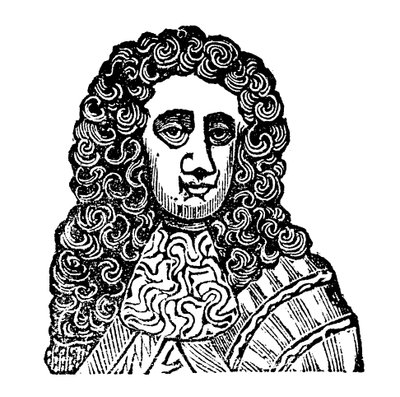 Rei James II (xilogravura) de English School