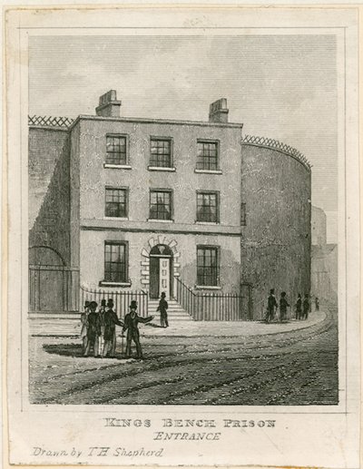 Prisão do banco dos reis, Londres de English School