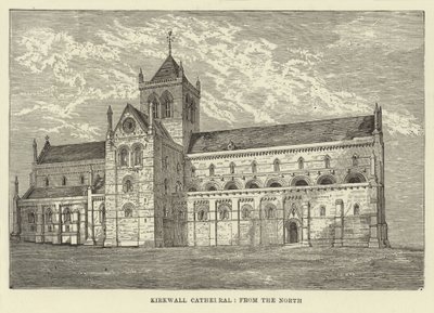 Catedral de Kirkwall, do norte de English School