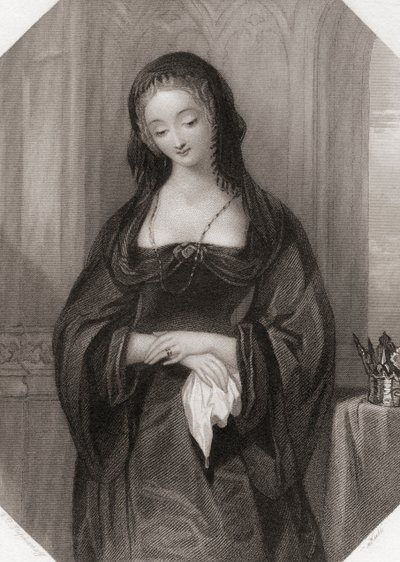 Lady Grey. Personagem feminina principal da peça de Shakespeare Rei Henrique VI de English School