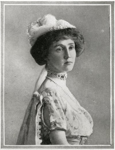 Lady Rothes, detalhe de Passageiros no RMS Titanic, de 