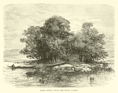 Lago Asingo, perto do rio Ogowe de English School