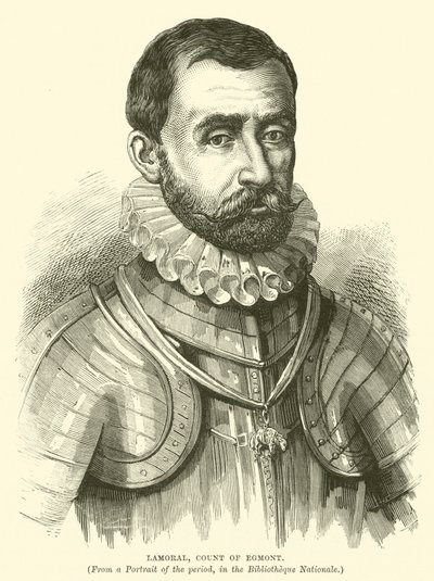 Lamoral, Conde de Egmont (gravura) de English School