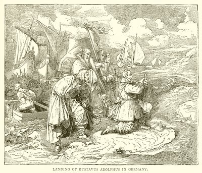 Aterrissagem de Gustavus Adolphus na Alemanha de English School