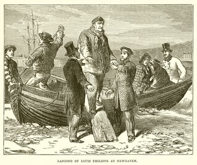 Aterrissagem de Louis Philippe em Newhaven de English School