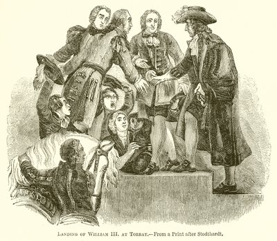 Desembarque de Guilherme III em Torbay de English School