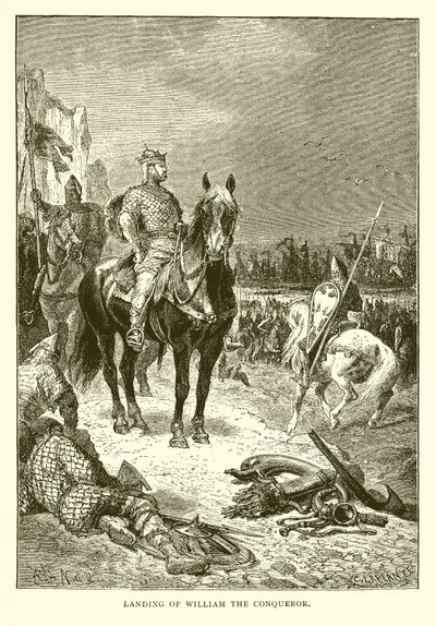 Aterrissar de William o Conquistador de English School
