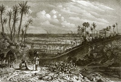 Paisagem na ilha de Cuba de English School