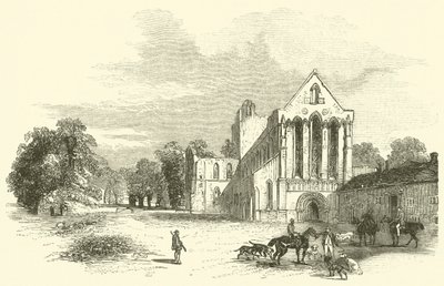 Lanercost Priory (gravura) de English School