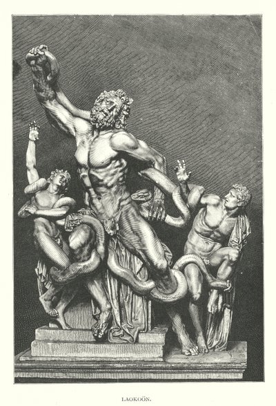 Laocoonte (gravura) de English School