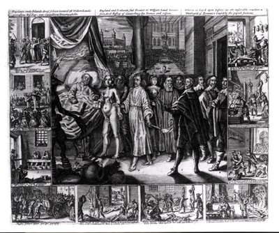 Sonho de Laudes, século XVII de English School
