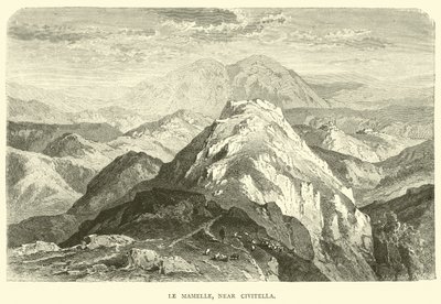 O Mamelle, perto de Civitella de English School