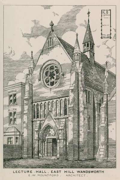 Auditório, corredor, wandsworth de English School