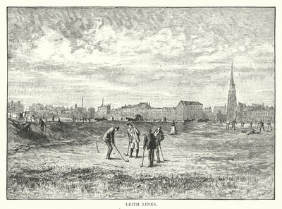 Leith Links (gravura) de English School