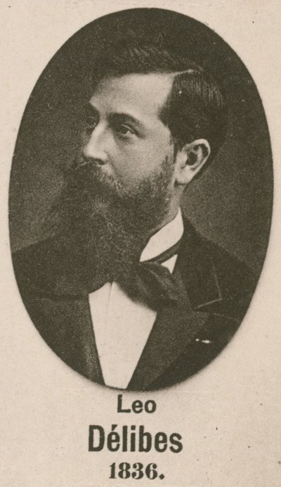 Leo Delibes (gravura) de English School