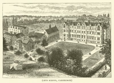 Leys School, Cambridge (gravura) de English School