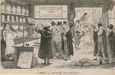 Libra - golpeando o equilíbrio de English School
