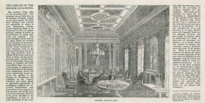 Biblioteca, o Reform Club de English School