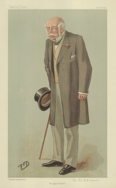 Tenente-Coronel Sir George Archibald Leach de English School