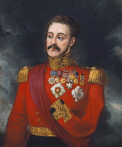 Tenente-General Sir Joseph Thackwell GCB KH (1781-1859) c.1850 de English School