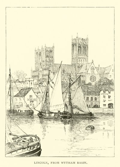 Lincoln, da bacia de Wytham de English School