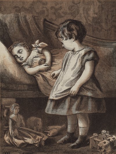 A pequena tentação de Fred (gravura) de English School