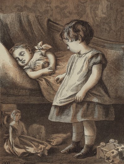 A Tentação do Pequeno Fred (gravura) de English School