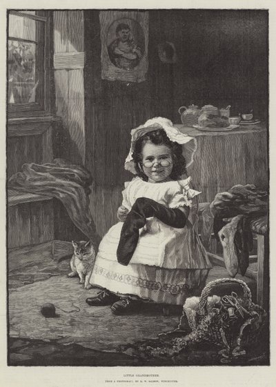 Avózinha (gravura) de English School
