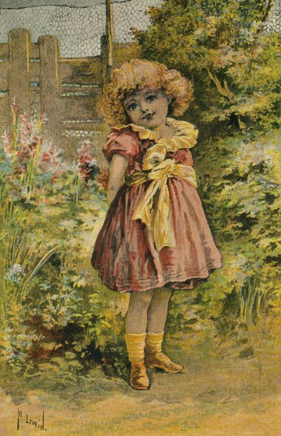 Lizzy (litografia a cores) de English School