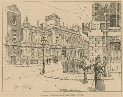 Universidade de Londres, Burlington House de English School