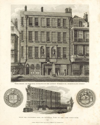 Casa de Trabalho de Londres, Rua Bishopsgate de English School
